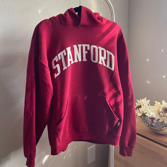 Sweaters - Vintage Red Stanford Hoodie